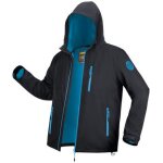 Blouson softshell à capuche doublé micropolaire sport Blouson softshell à capuche doublé micropolaire sport
