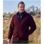 Blouson tricot doublé polaire Blouson tricot doublé polaire