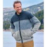 Blouson tricot doubl sherpa mountain