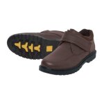 Boots en crote de cuir scratches marron