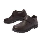 Boots en cuir scratchs