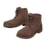 Boots zipps marron