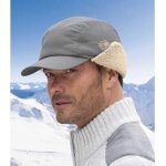 Casquette cache - oreilles doubl�e sherpa