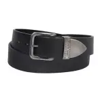 Ceinture en cro�te de cuir noire