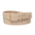 Ceinture tress�e finitions dor�es
