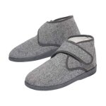 Chaussons montants scratchs fourrs sherpa