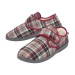 Chaussons scratchs fourrs sherpa