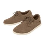 Chaussures  lacets en crote de cuir perfore