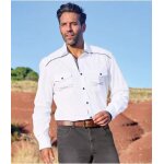 Chemise blanche country  Chemise blanche country