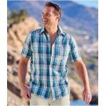 Chemise effet gaufr mykonos