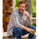 Chemise flanelle à carreaux nature Chemise flanelle à carreaux nature