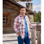 La chemise flanelle � carreaux rocheuses