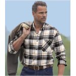 Chemise flanelle carreaux winter confort Chemise flanelle carreaux winter confort