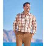 Chemise popeline  carreaux