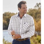 Chemise popeline carreaux montr�al