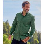 Chemise en popeline  micro - motifs
