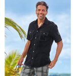 Chemisette coupe pilote noire�