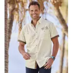 Chemisette tissu flamm� sahara