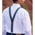 Coffret de bretelles jacquard