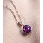 Collier cascade de cristal