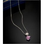 Collier cristal scintillant