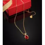 Collier goutte de cristal