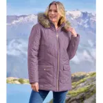 Doudoune � capuche doubl�e