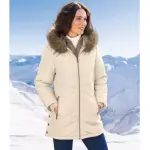 Doudoune grand froid  capuche fausse fourrure