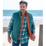 Doudoune sans manches rversible