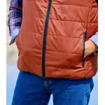 Doudoune sans manches r�versible