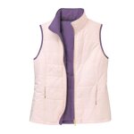 Doudoune sans manches r�versible bicolore