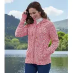 Gilet  capuche en tricot chin