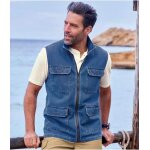 Gilet sans manches en jean
