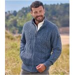 Gilet tricot doubl polaire