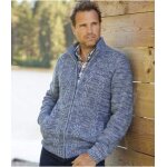 Gilet tricot mouliné casual Gilet tricot mouliné casual
