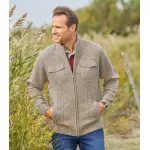 Gilet tricot multipoches