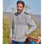 Gilet tricot zipp atlas(r)