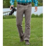 Jean regular stretch confort gris