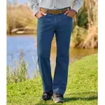 Jean taille semi lastiqu