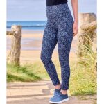 Legging sport imprim� tachet�