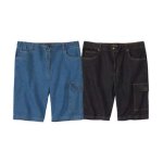 Lot de 2 bermudas en jean stretch confort