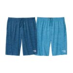 Lot de 2 bermudas sport effet flamm