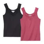 Lot de 2 d�bardeurs stretch dentelle�