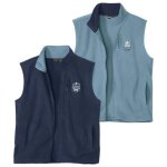 Lot de 2 gilets polaires sans manches colorado