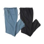 Lot de 2 jeans dtente top confort