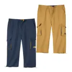 Lot de 2 pantacourts cargo microfibre