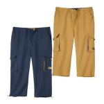 Lot de 2 pantacourts cargo microfibre