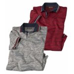 Lot de 2 polos flamms