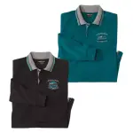 Lot de 2 polos manches longues