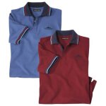 Lot de 2 polos piqus wildlands